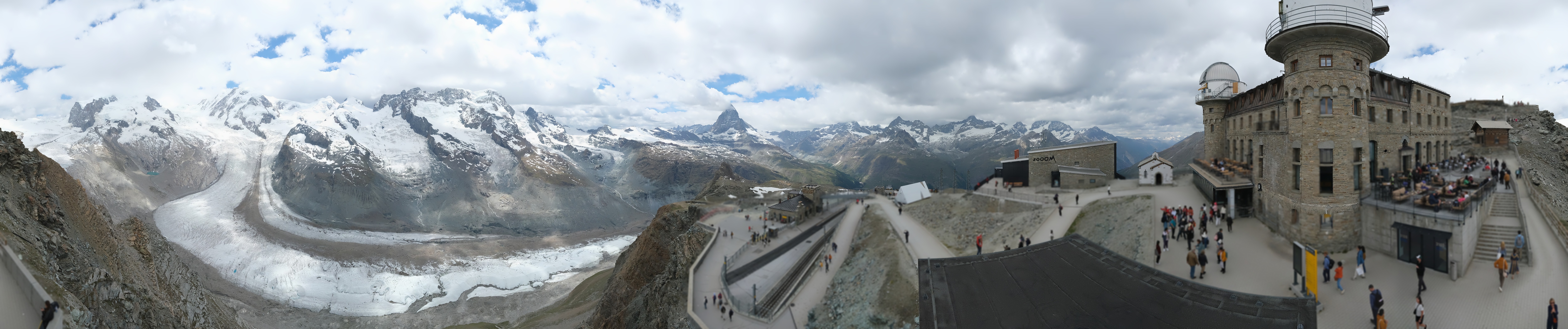 Archiv Foto Webcam Gornergrat Kulm Zermatt