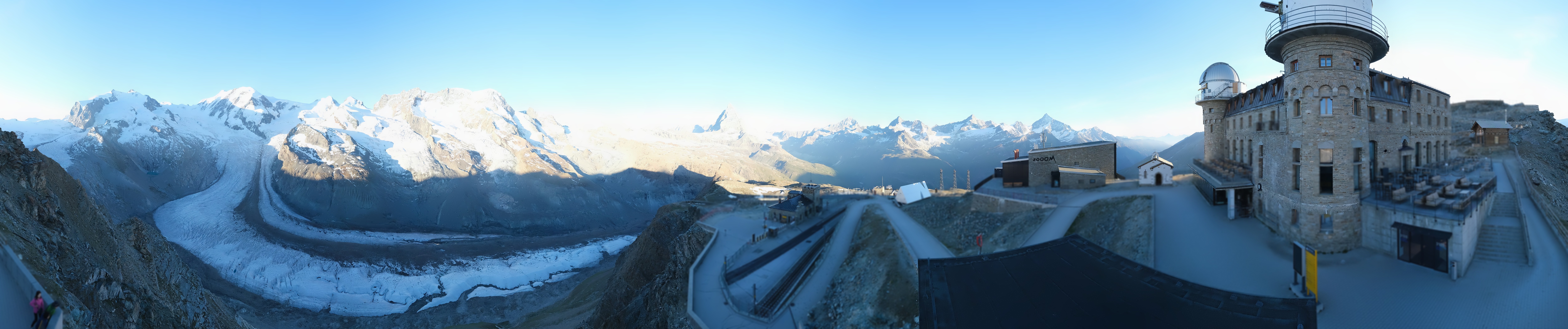 Archiv Foto Webcam Gornergrat Kulm Zermatt