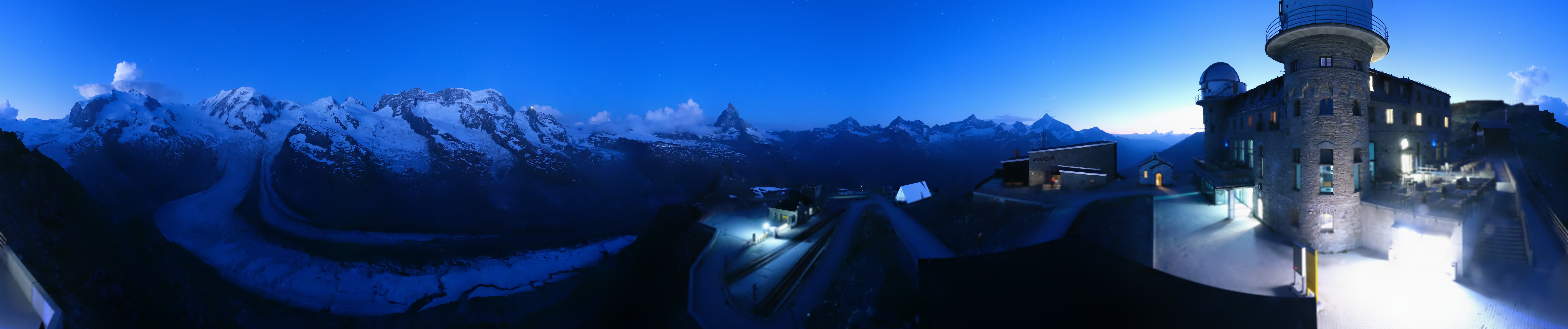 Archiv Foto Webcam Gornergrat Kulm Zermatt