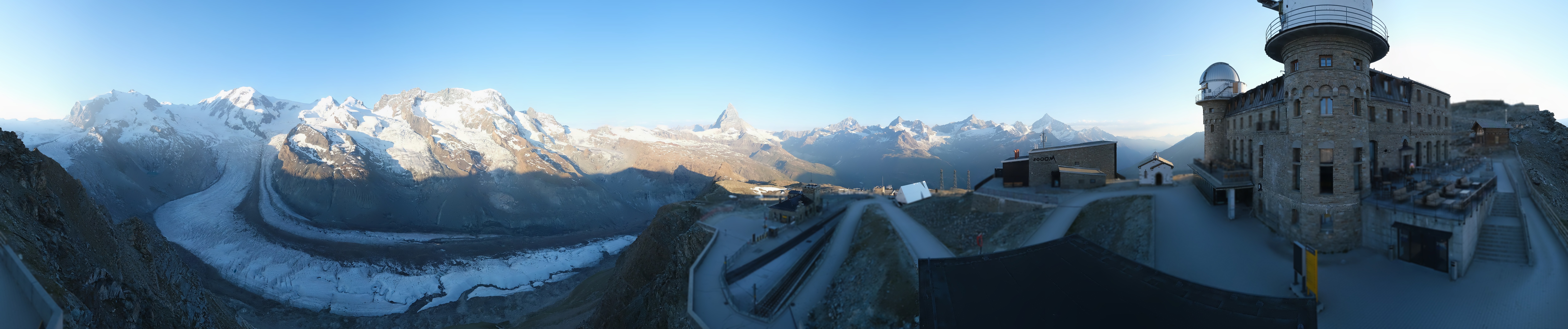 Archiv Foto Webcam Gornergrat Kulm Zermatt