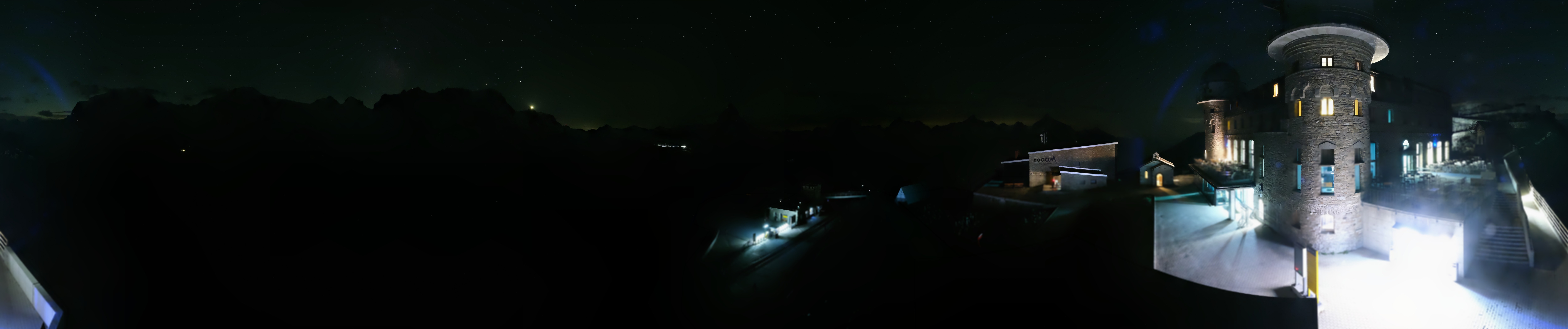 Archived image Webcam Gornergrat Kulm Zermatt