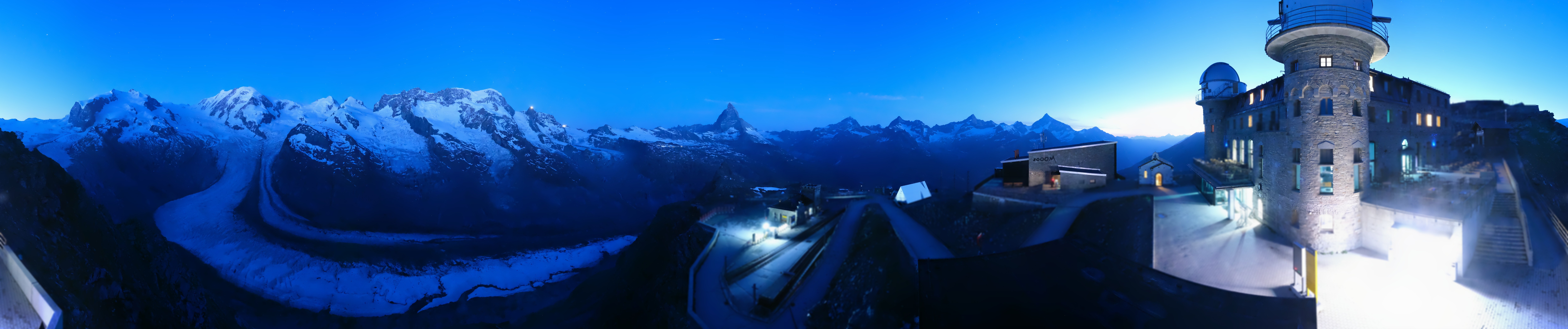 Archiv Foto Webcam Gornergrat Kulm Zermatt