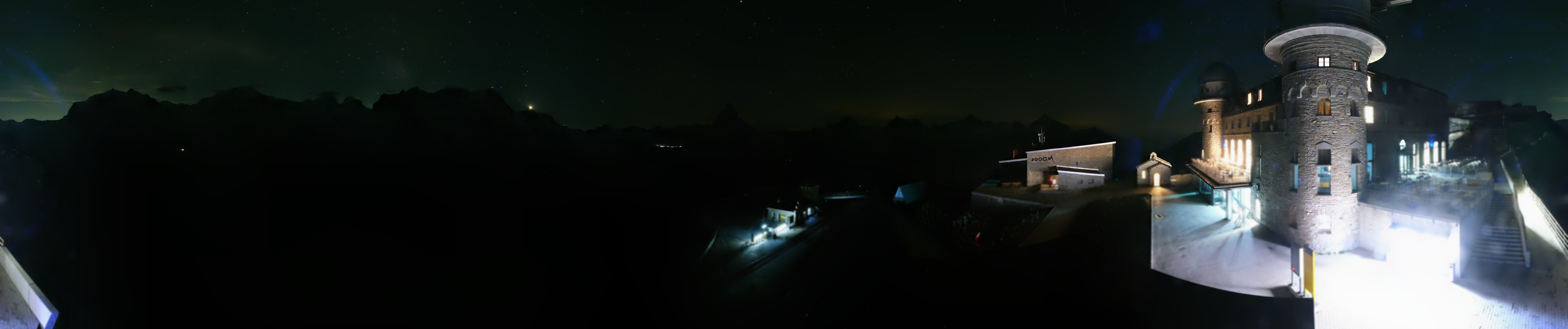Archived image Webcam Gornergrat Kulm Zermatt
