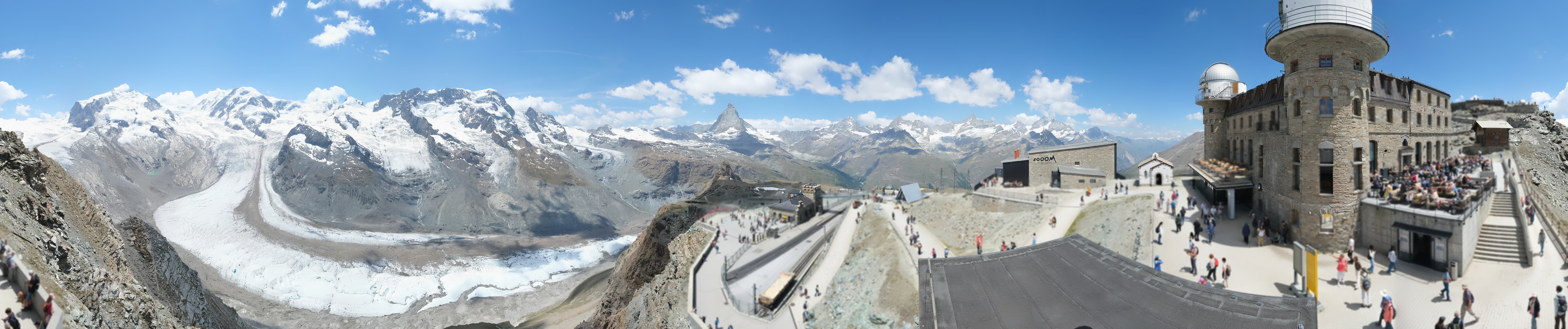 Archiv Foto Webcam Gornergrat Kulm Zermatt