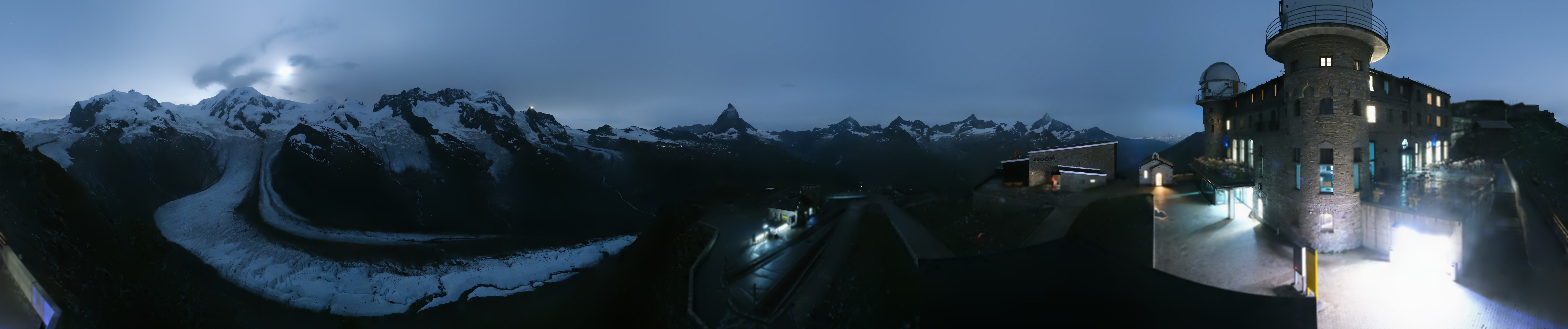 Archiv Foto Webcam Gornergrat Kulm Zermatt