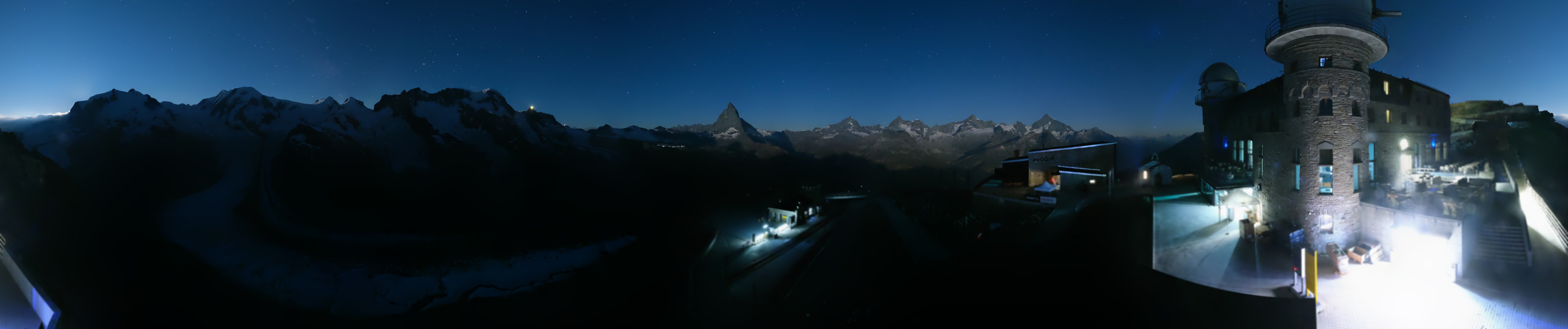 Archiv Foto Webcam Gornergrat Kulm Zermatt