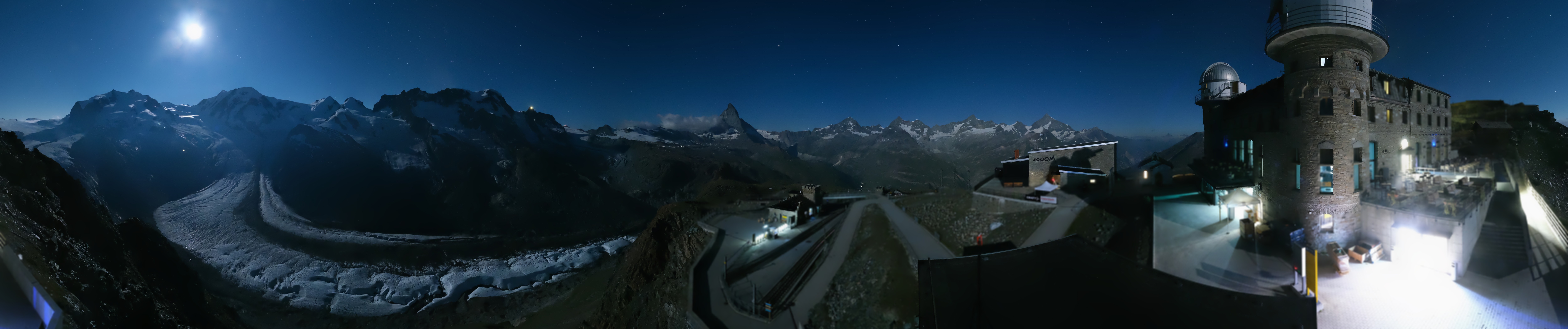Archiv Foto Webcam Gornergrat Kulm Zermatt