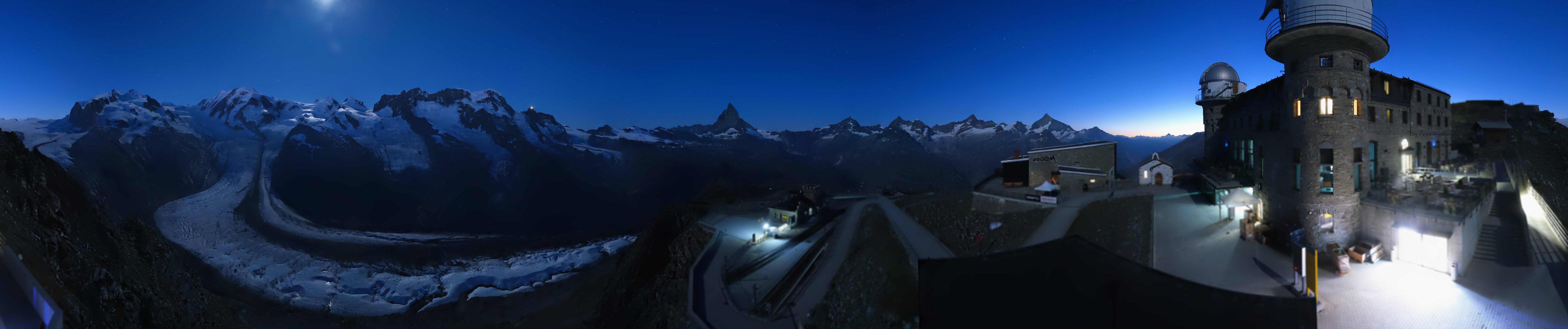 Archiv Foto Webcam Gornergrat Kulm Zermatt