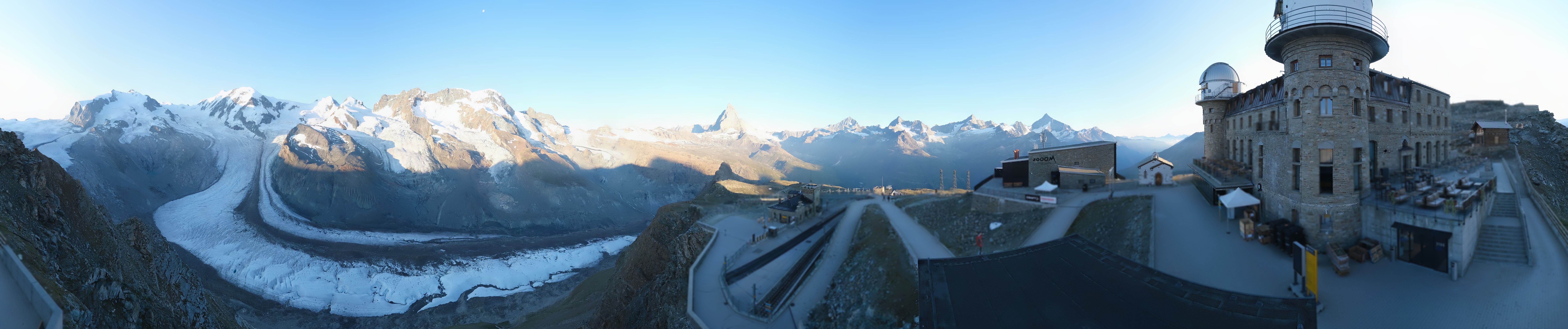 Archiv Foto Webcam Gornergrat Kulm Zermatt