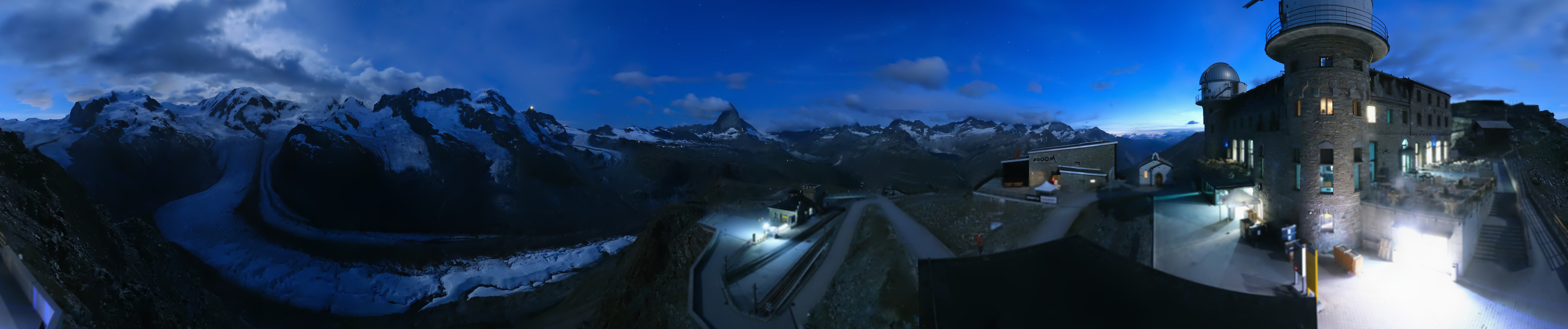 Archiv Foto Webcam Gornergrat Kulm Zermatt