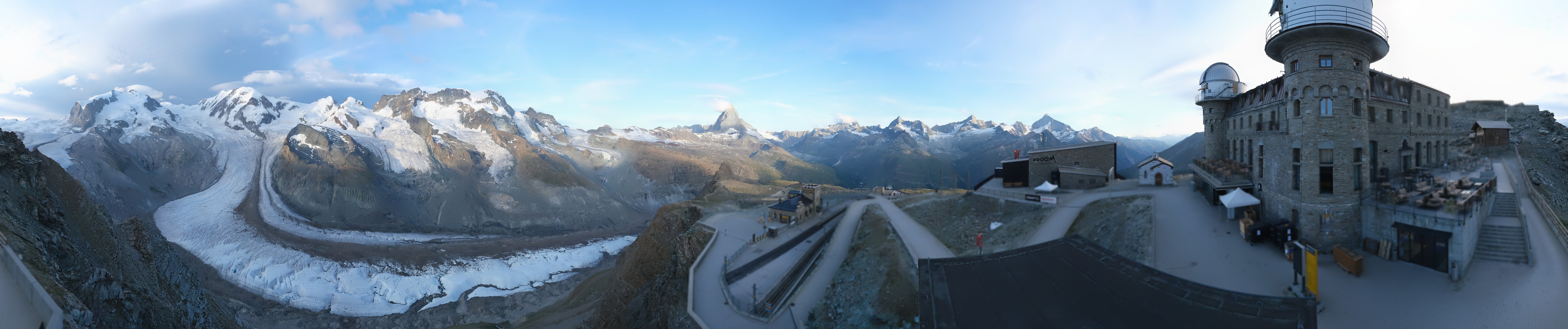 Archiv Foto Webcam Gornergrat Kulm Zermatt