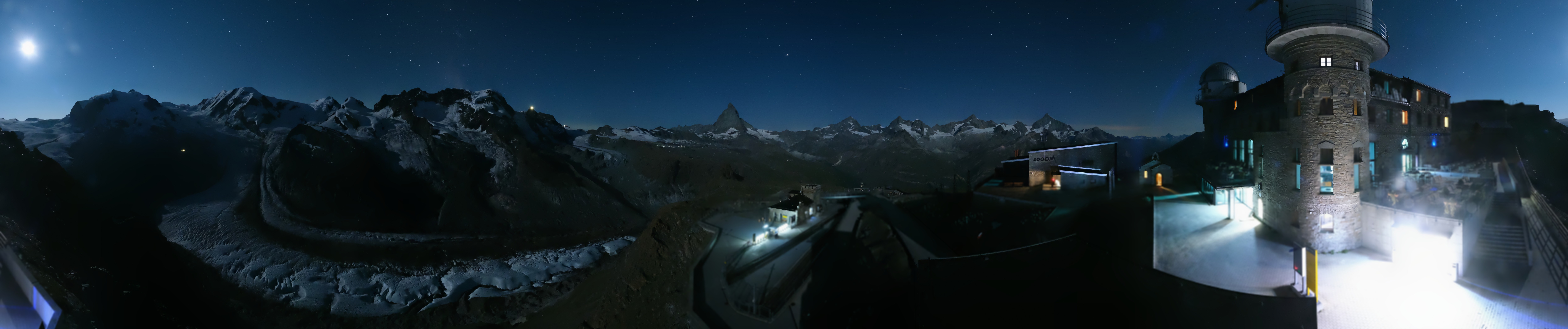 Archiv Foto Webcam Gornergrat Kulm Zermatt