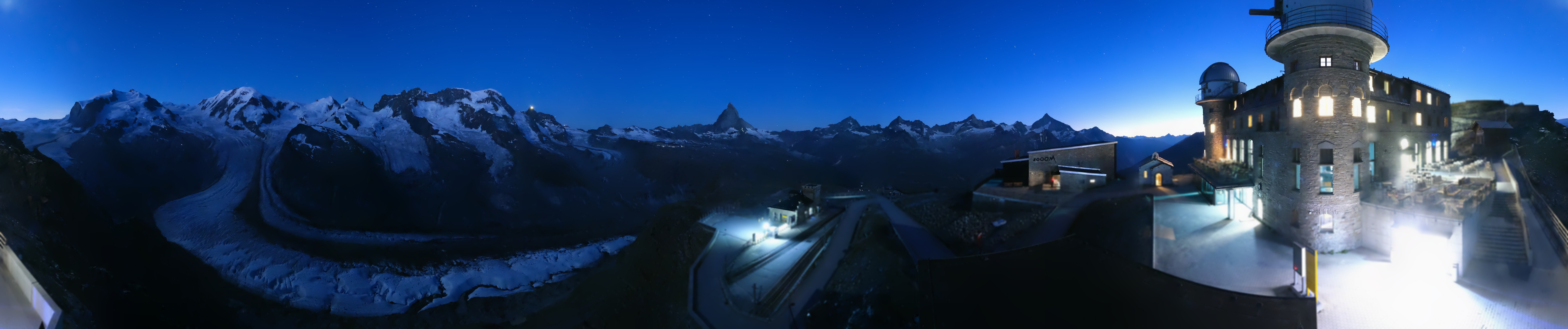 Archiv Foto Webcam Gornergrat Kulm Zermatt