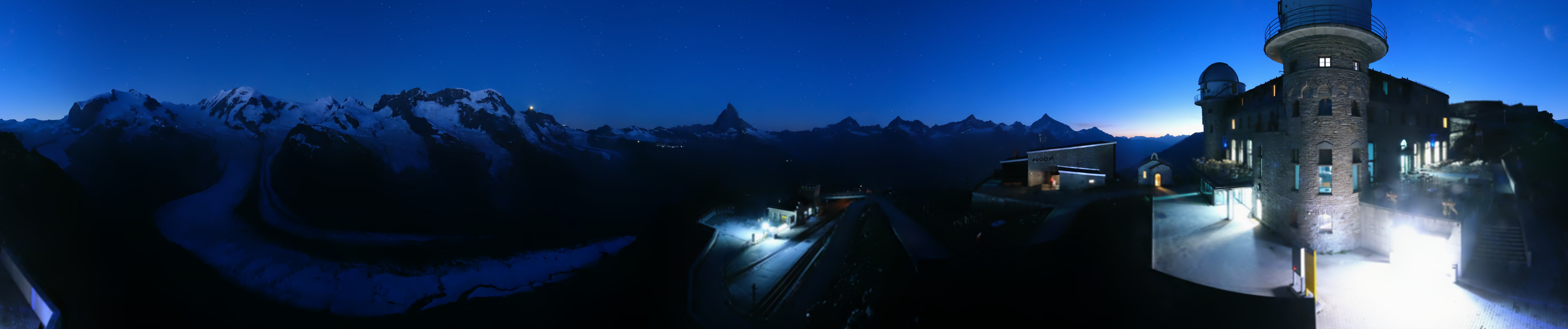 Archiv Foto Webcam Gornergrat Kulm Zermatt