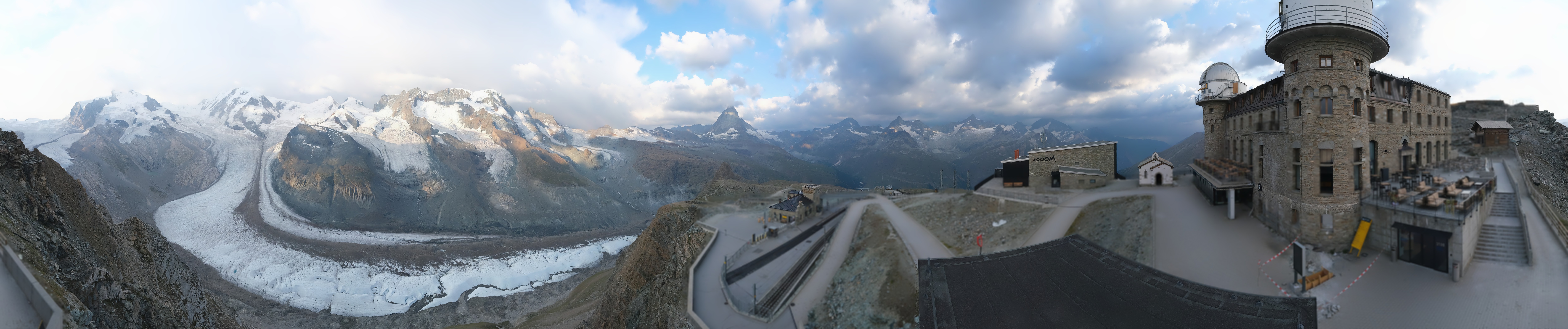 Archiv Foto Webcam Gornergrat Kulm Zermatt