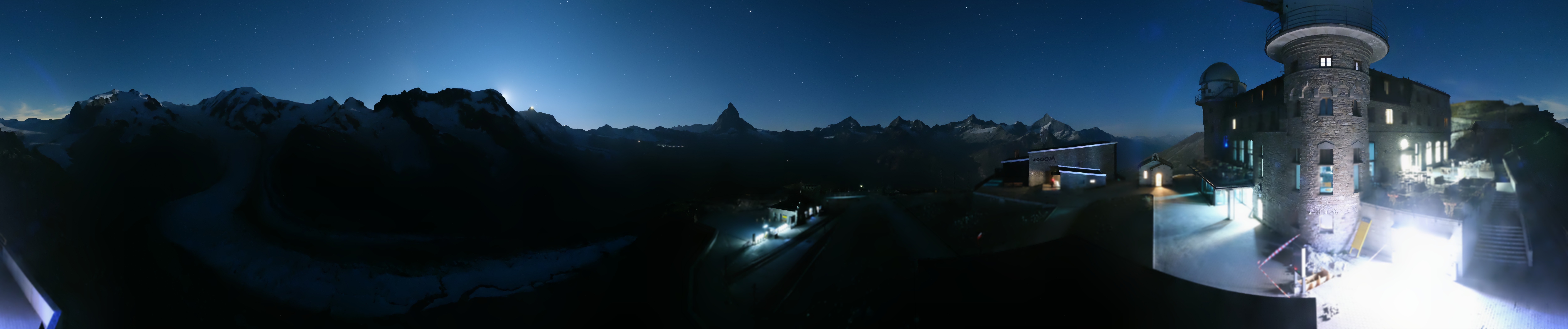 Archiv Foto Webcam Gornergrat Kulm Zermatt