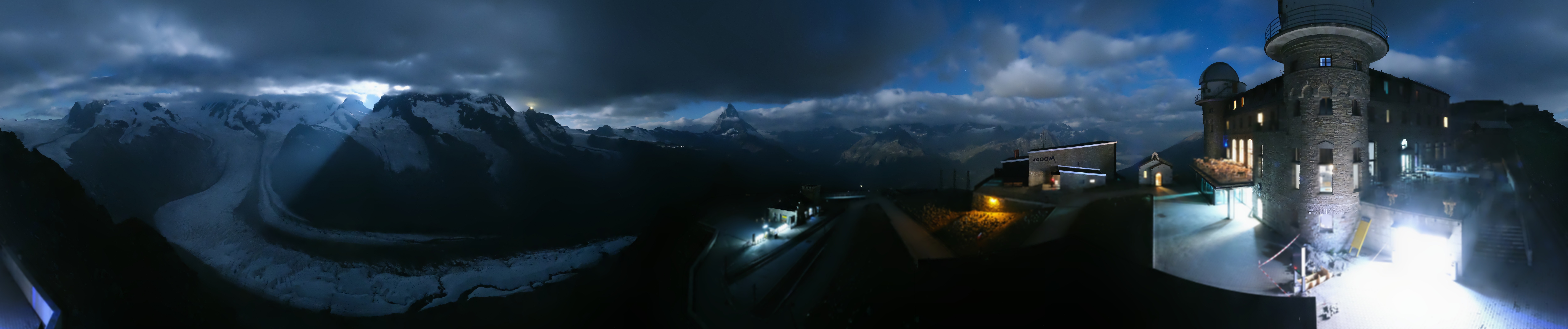 Archiv Foto Webcam Gornergrat Kulm Zermatt
