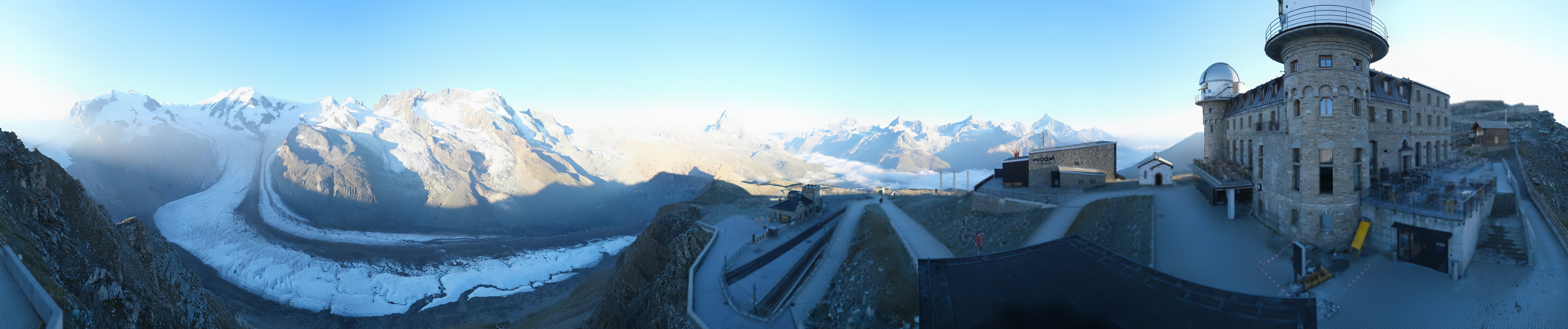 Archiv Foto Webcam Gornergrat Kulm Zermatt