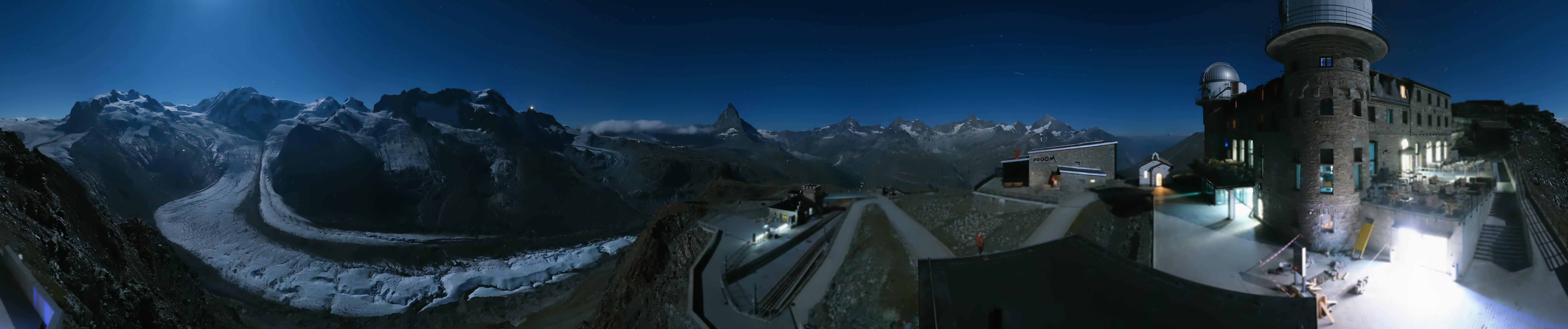 Archiv Foto Webcam Gornergrat Kulm Zermatt
