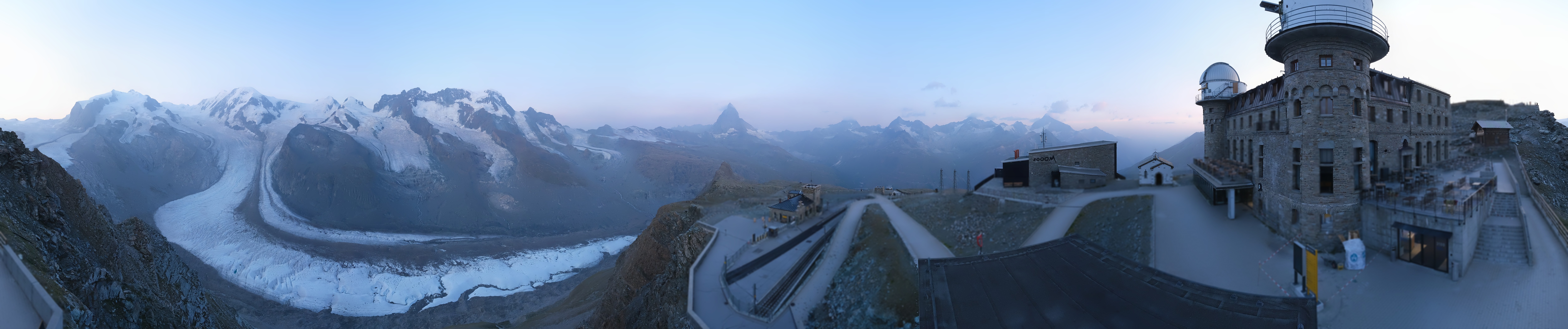 Archiv Foto Webcam Gornergrat Kulm Zermatt