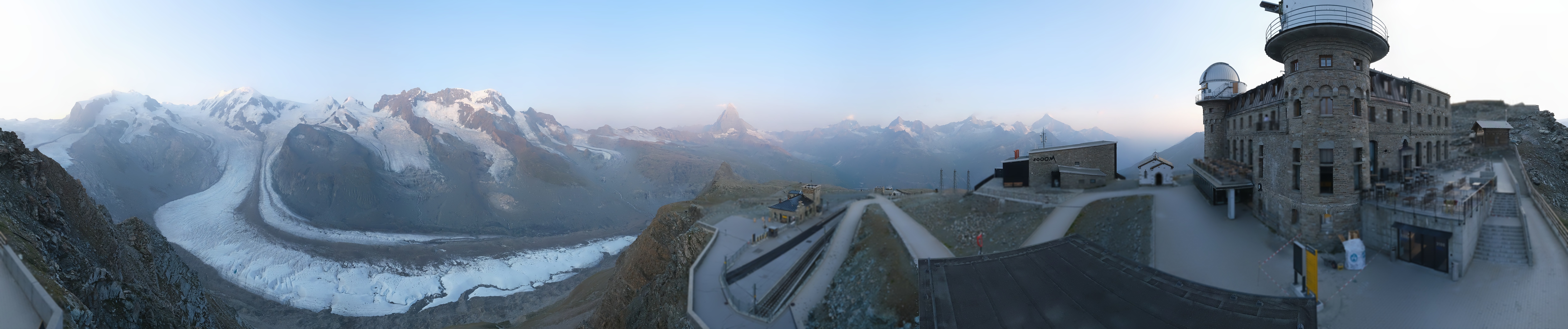 Archiv Foto Webcam Gornergrat Kulm Zermatt