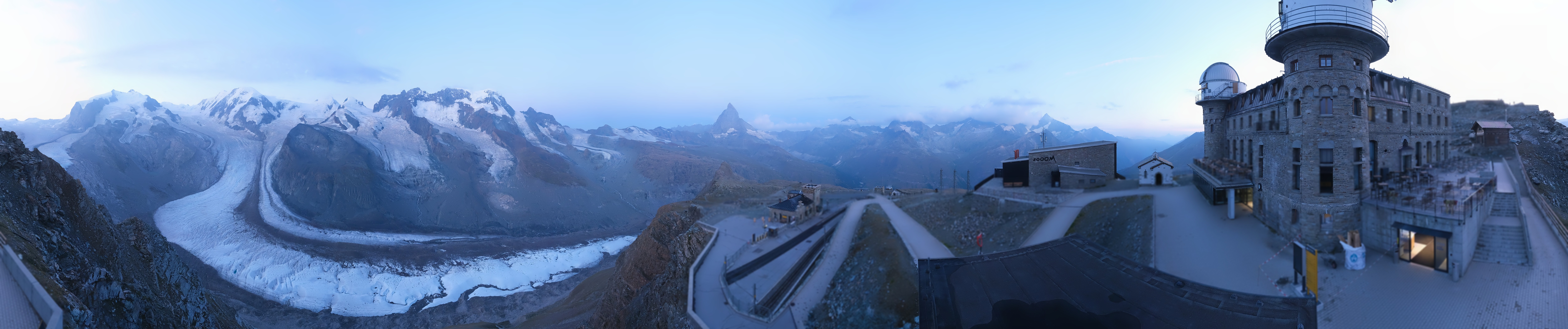 Archiv Foto Webcam Gornergrat Kulm Zermatt