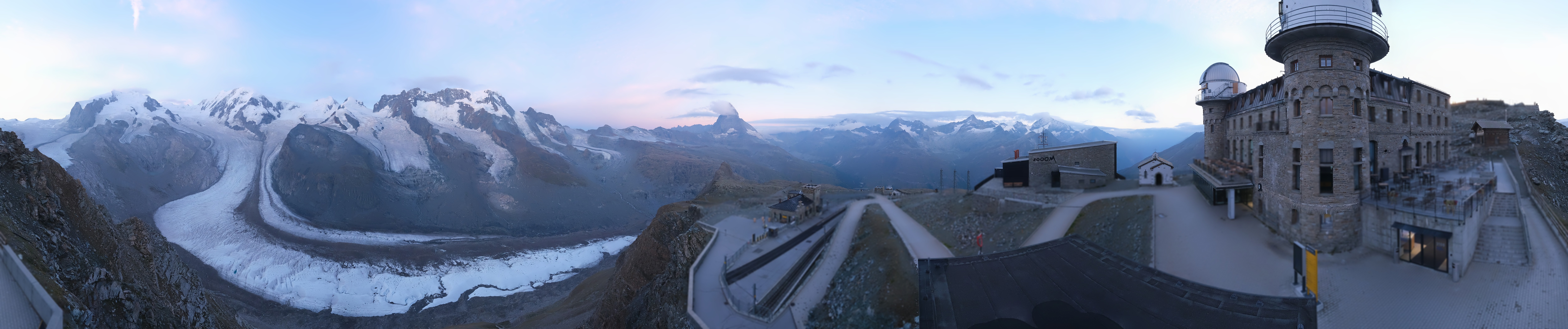 Archiv Foto Webcam Gornergrat Kulm Zermatt