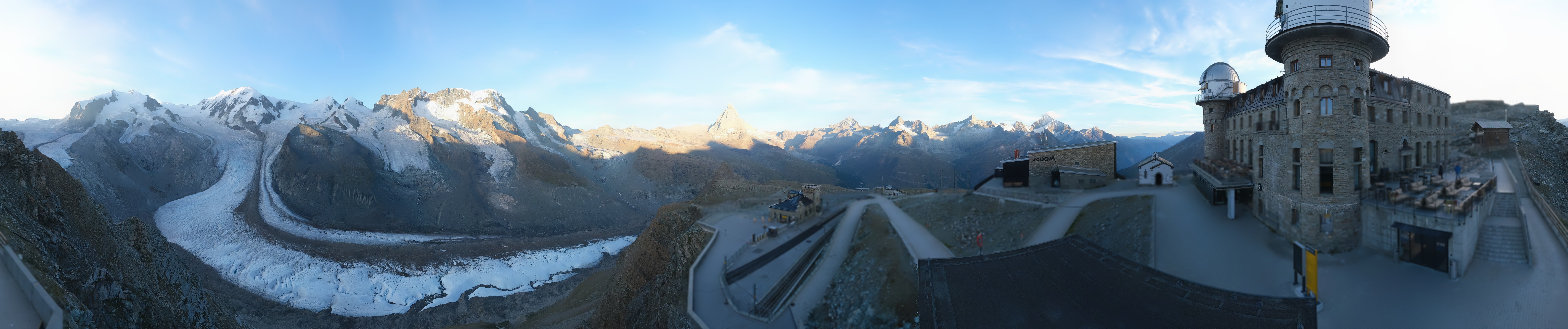 Archiv Foto Webcam Gornergrat Kulm Zermatt