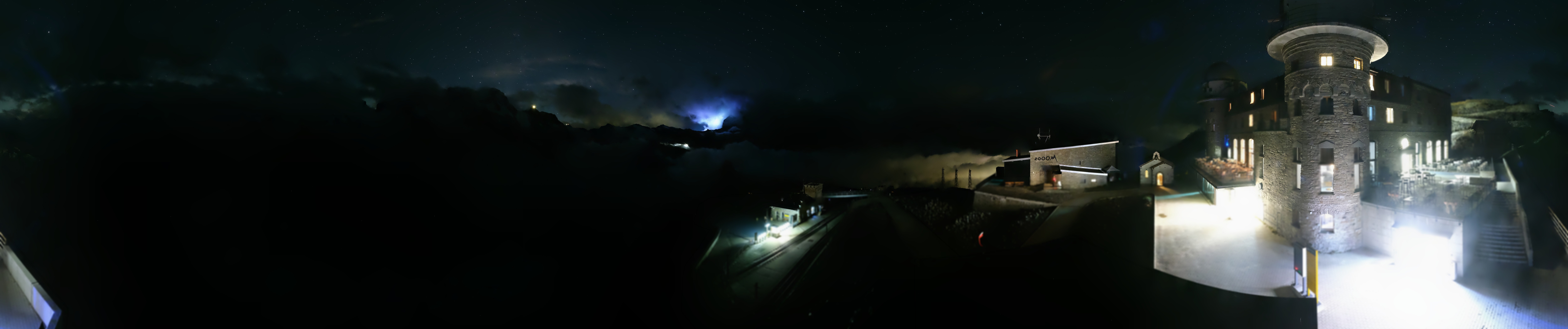 Archived image Webcam Gornergrat Kulm Zermatt