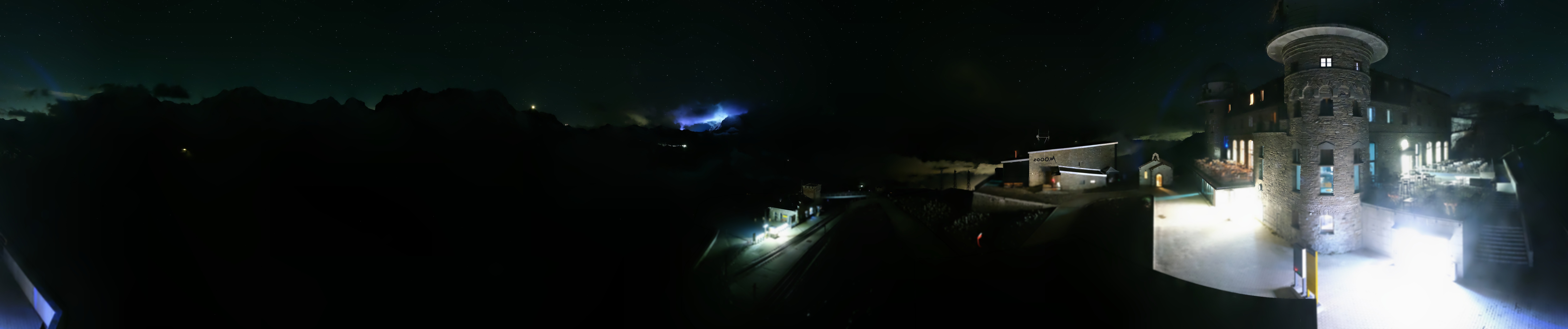 Archived image Webcam Gornergrat Kulm Zermatt
