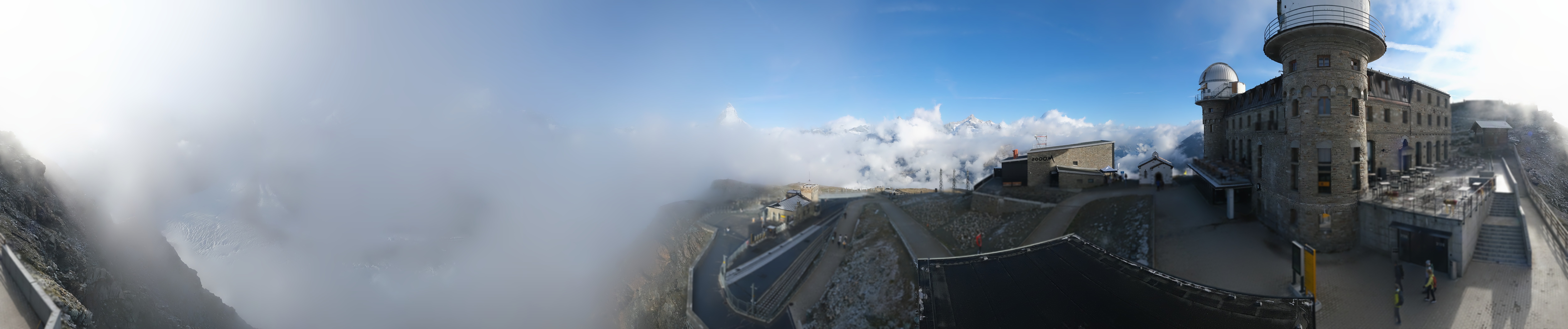 Archiv Foto Webcam Gornergrat Kulm Zermatt