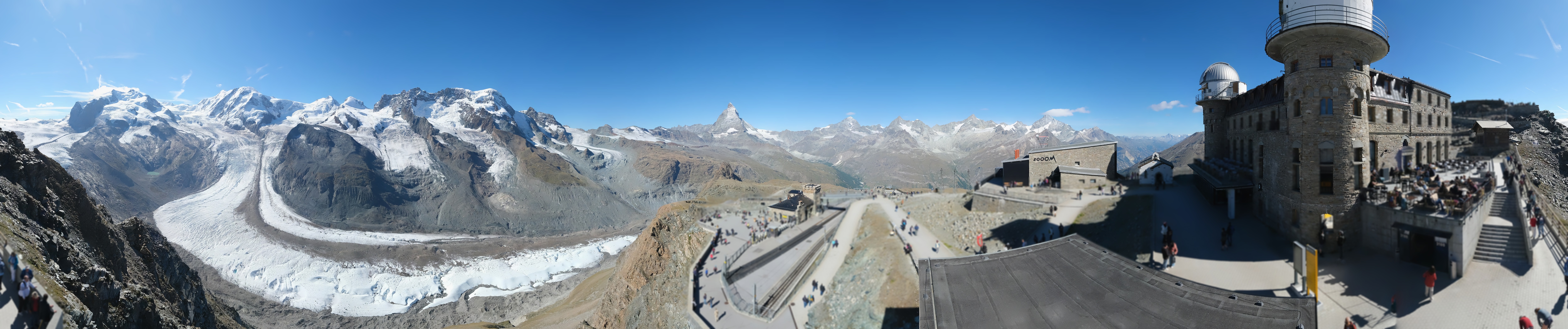 Archiv Foto Webcam Gornergrat Kulm Zermatt