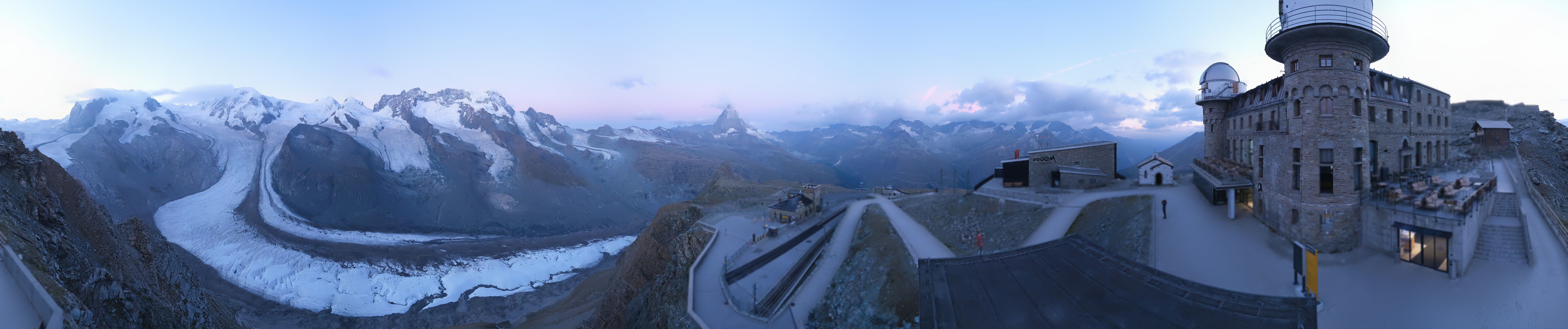Archiv Foto Webcam Gornergrat Kulm Zermatt