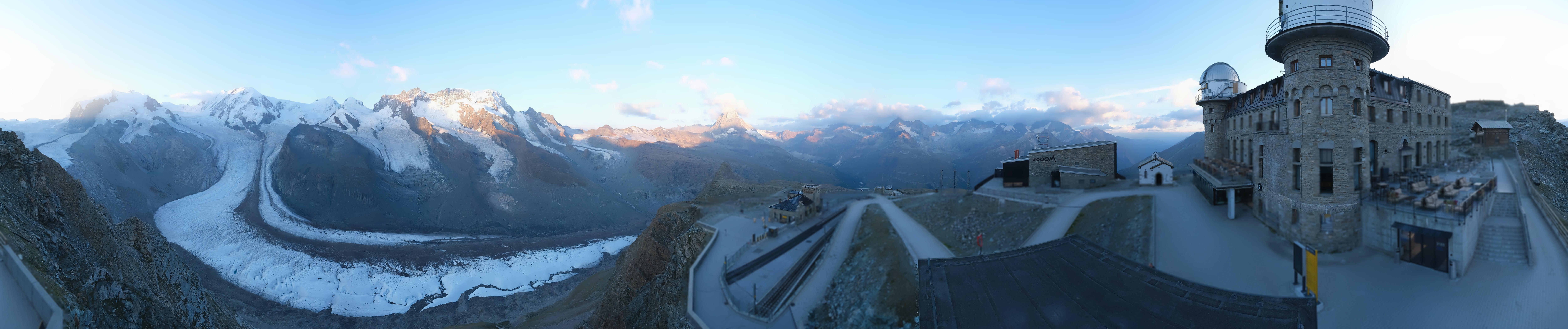Archiv Foto Webcam Gornergrat Kulm Zermatt