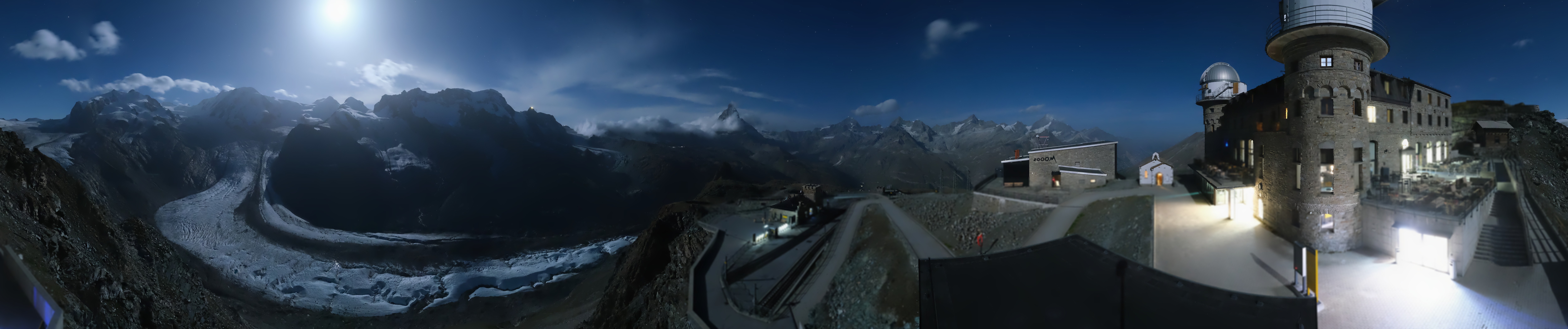 Archiv Foto Webcam Gornergrat Kulm Zermatt