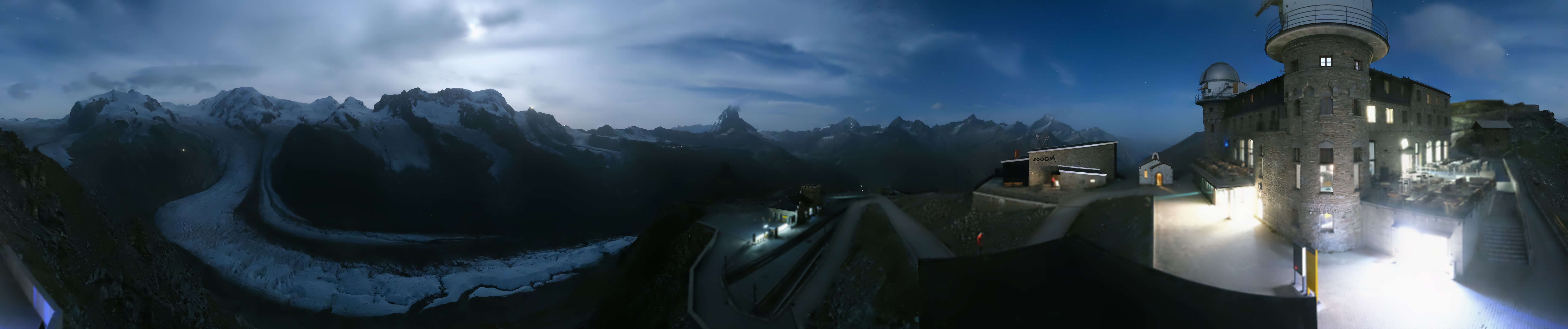 Archiv Foto Webcam Gornergrat Kulm Zermatt