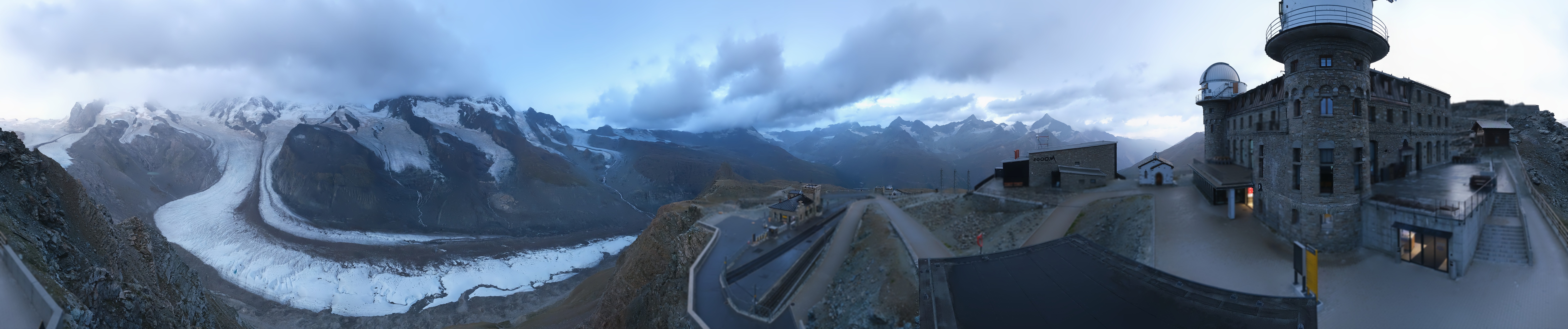 Archiv Foto Webcam Gornergrat Kulm Zermatt