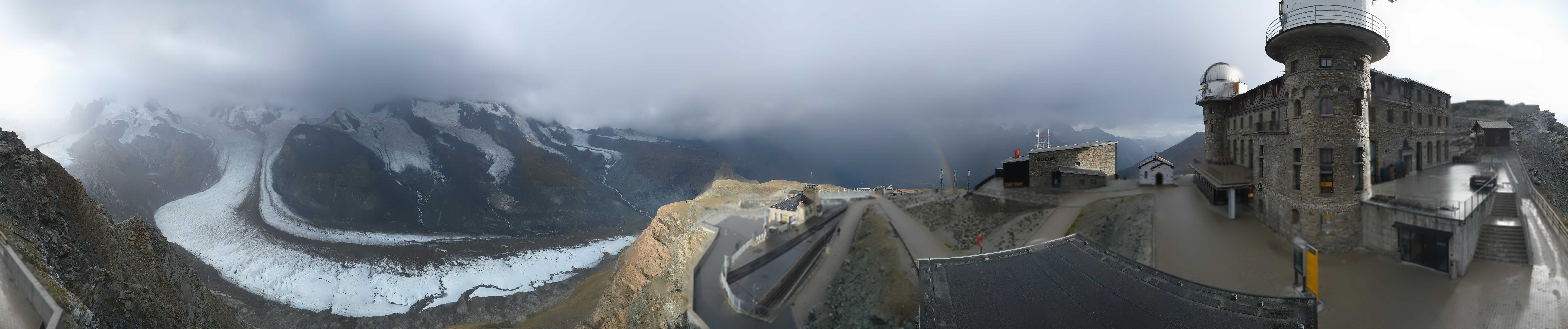 Archiv Foto Webcam Gornergrat Kulm Zermatt