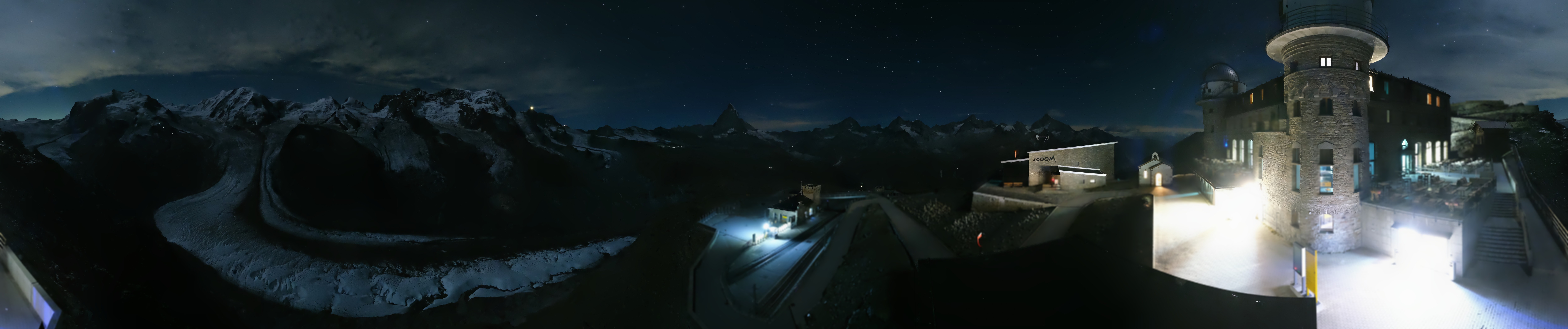 Archiv Foto Webcam Gornergrat Kulm Zermatt