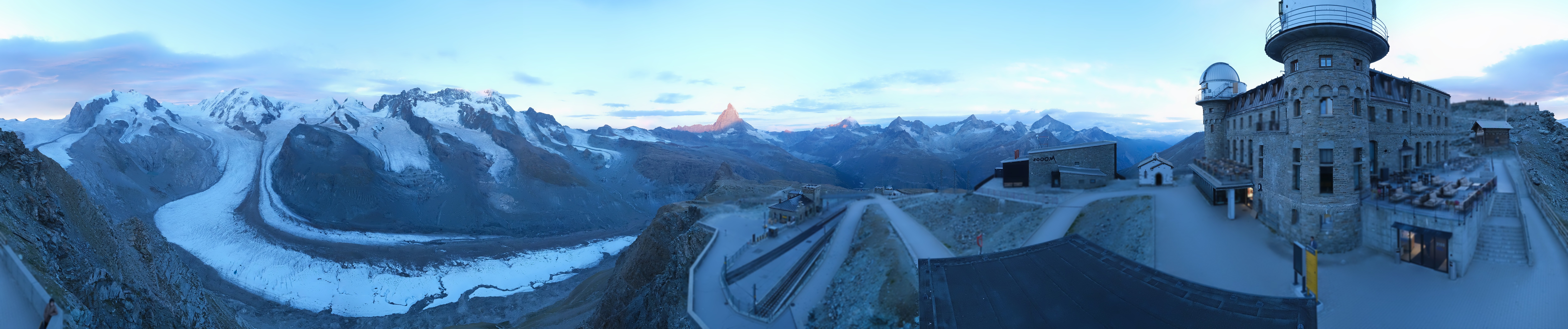 Archiv Foto Webcam Gornergrat Kulm Zermatt
