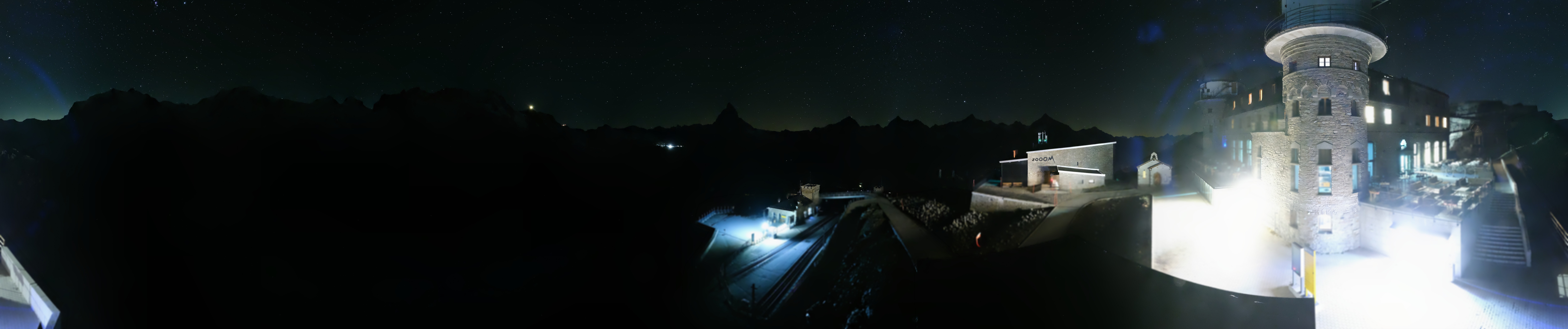 Archived image Webcam Gornergrat Kulm Zermatt