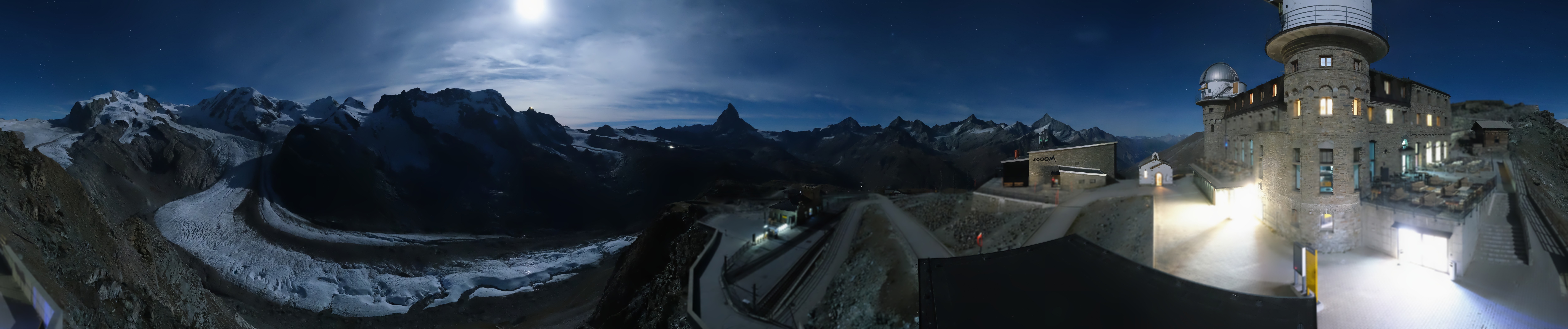 Archiv Foto Webcam Gornergrat Kulm Zermatt