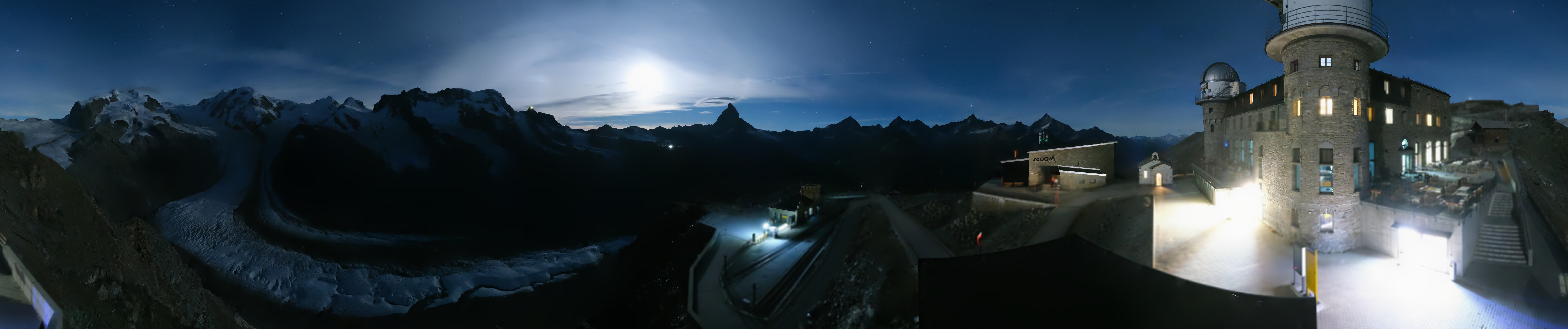 Archiv Foto Webcam Gornergrat Kulm Zermatt