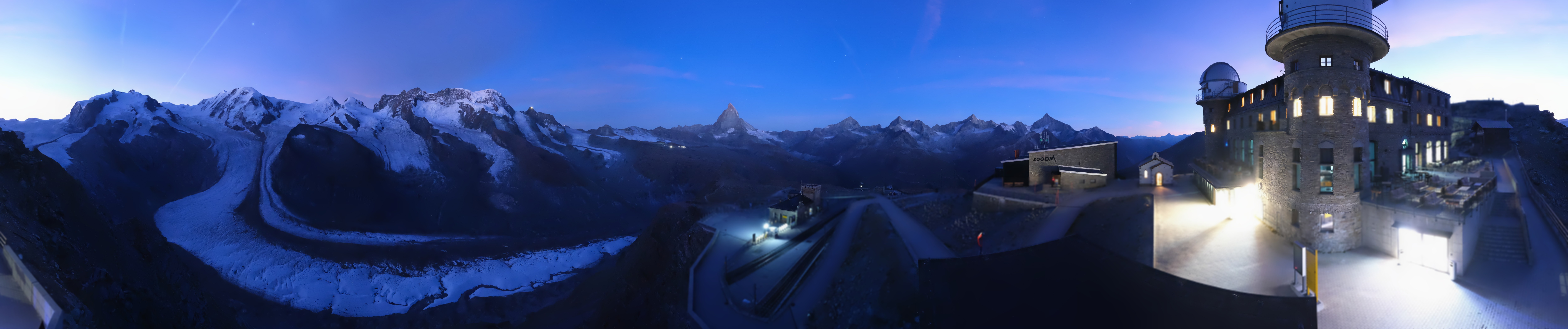 Archiv Foto Webcam Gornergrat Kulm Zermatt