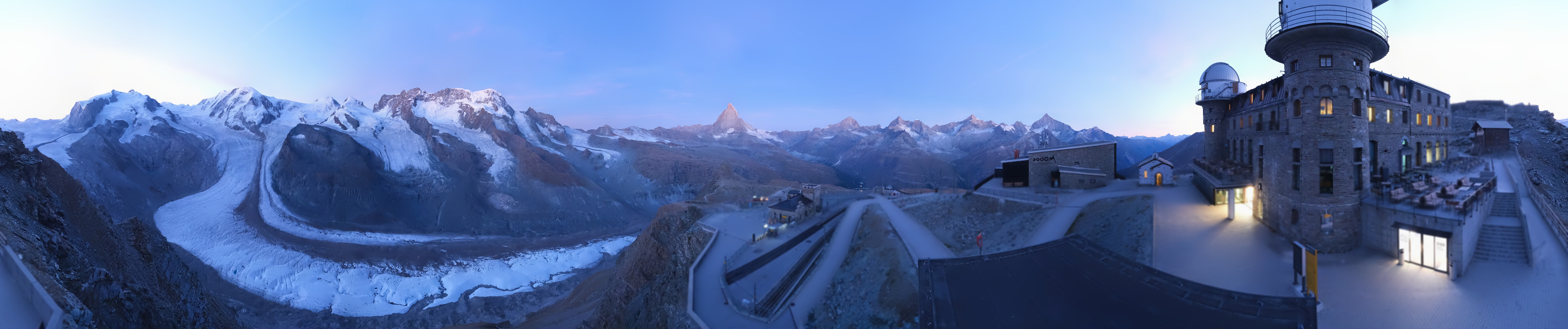 Archiv Foto Webcam Gornergrat Kulm Zermatt