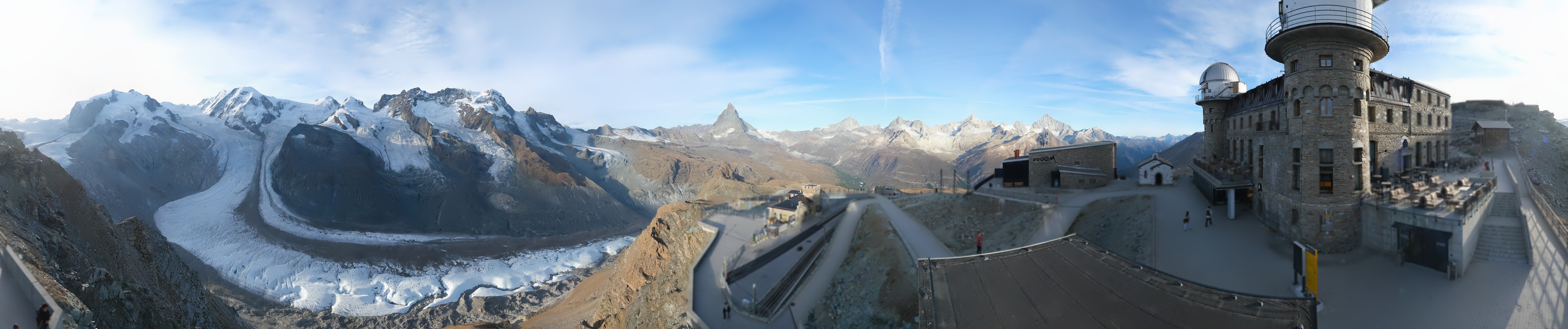 Archiv Foto Webcam Gornergrat Kulm Zermatt