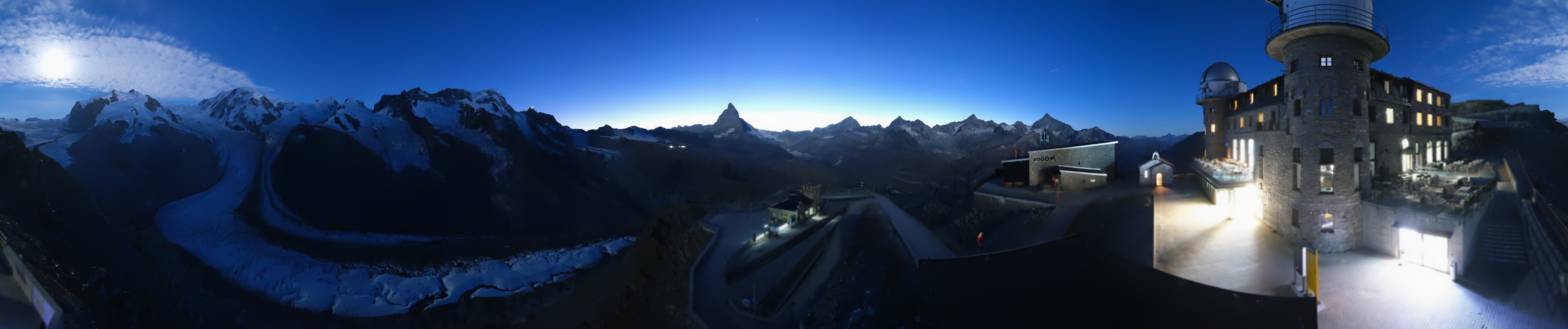 Archiv Foto Webcam Gornergrat Kulm Zermatt