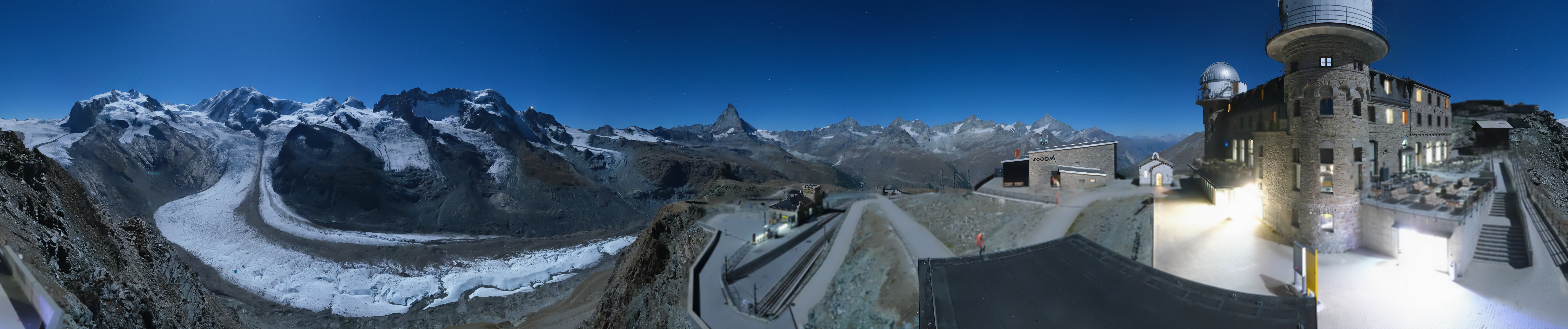 Archiv Foto Webcam Gornergrat Kulm Zermatt