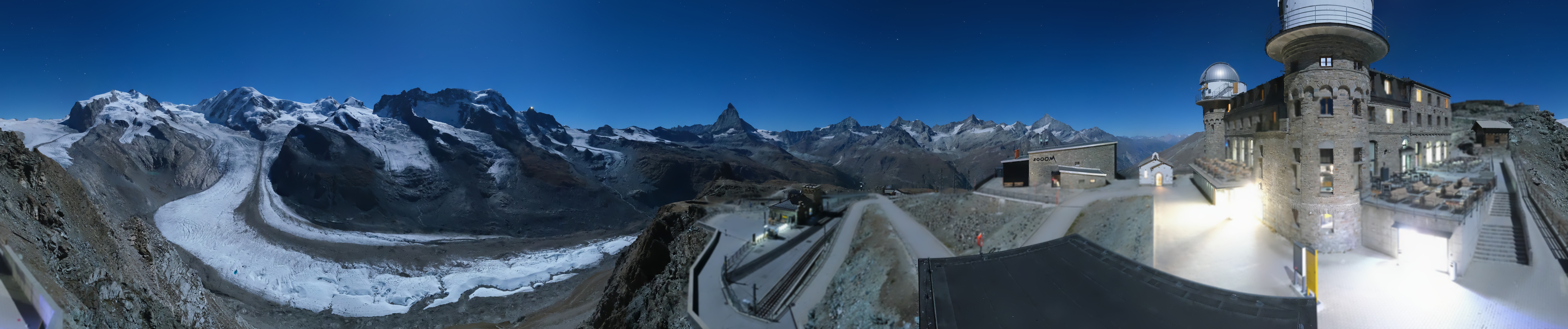 Archiv Foto Webcam Gornergrat Kulm Zermatt