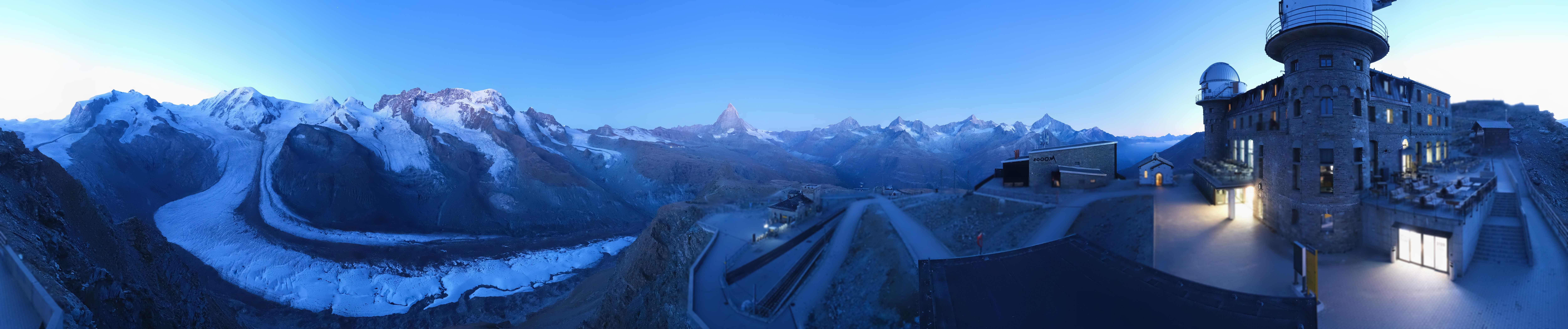 Archiv Foto Webcam Gornergrat Kulm Zermatt